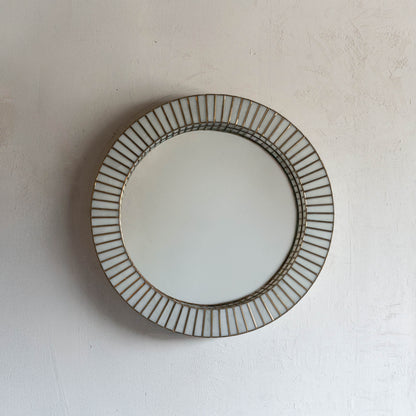 Round Wall Lamp Mirror